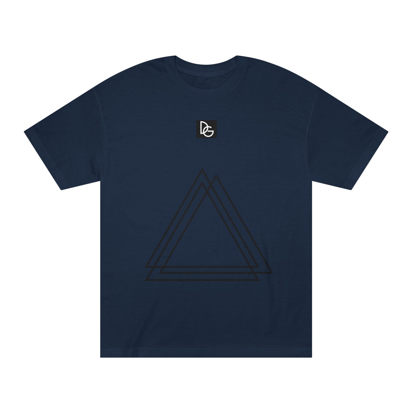 DG - TRIGGER - T-shirt: Tri-triangle in dark colors