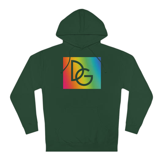 DG - Hoodie: Hooded Sweatshirt with a colorful DG logo