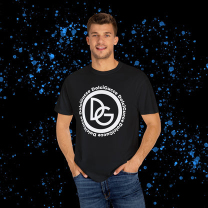 DG - T-shirt: Relaxed fit with DG logo in front and DolciGucce writing around a circle