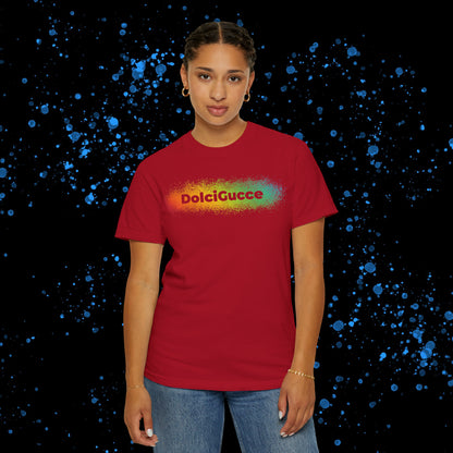 DG - T-shirt: Relaxed fit with rainbow splash