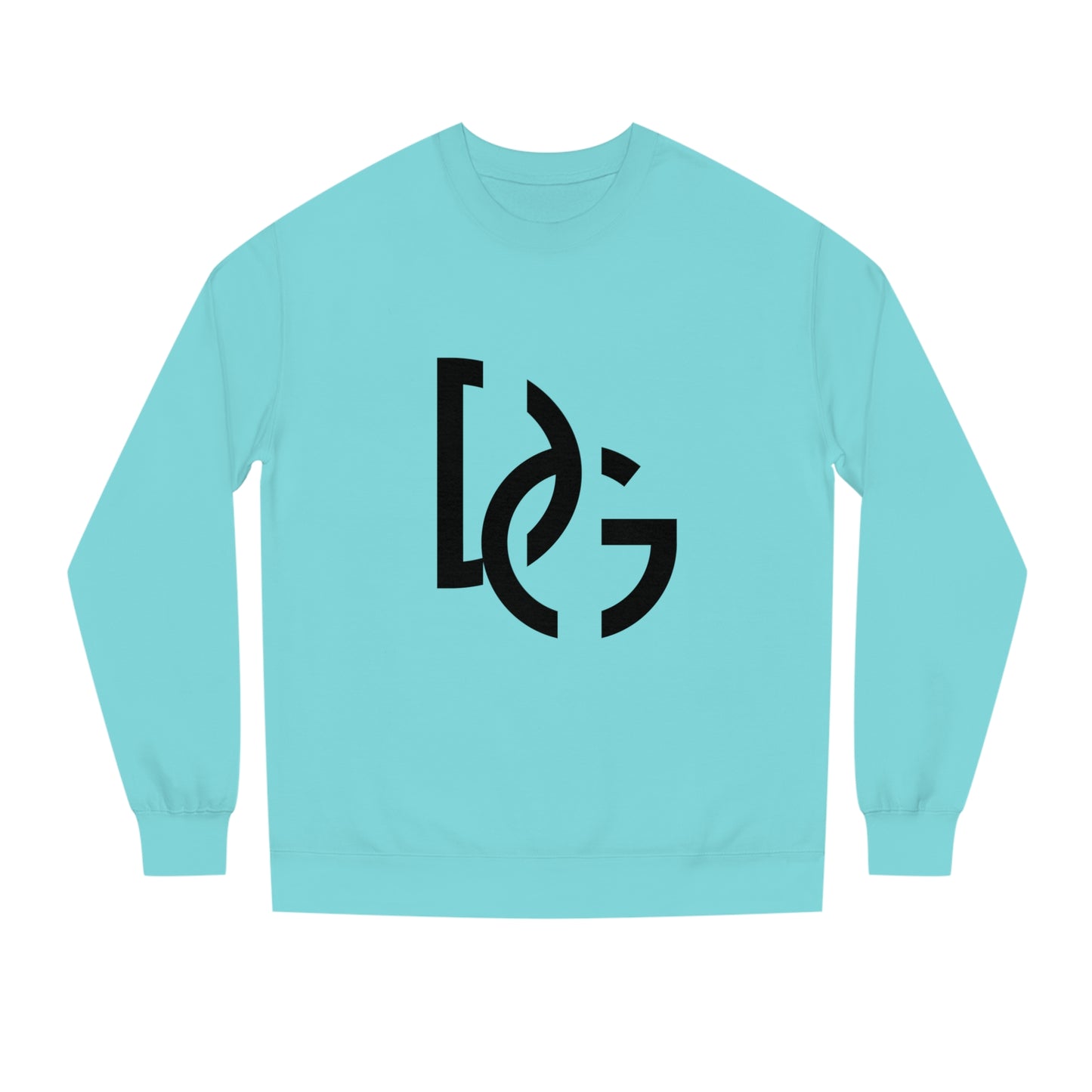 DG - Sweatshirt: Crew Neck Sweatshirt with DG in front