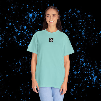 DG - T-shirt: Relaxed fit all in blue