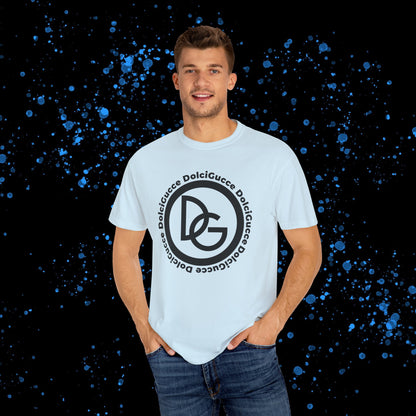 DG - T-shirt: Relaxed fit with DG logo in front and DolciGucce writing around a circle