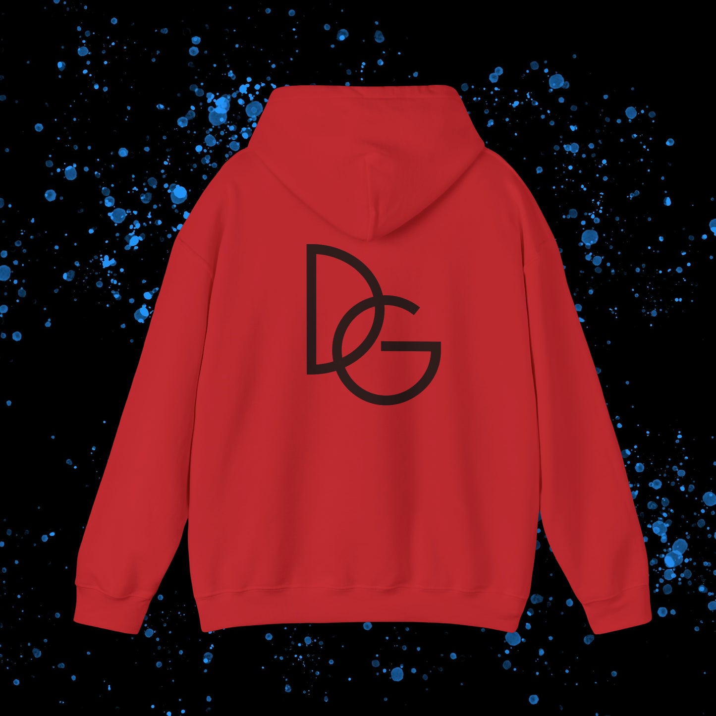 DG - Hoodie: Hooded Sweatshirt in vibrant colors