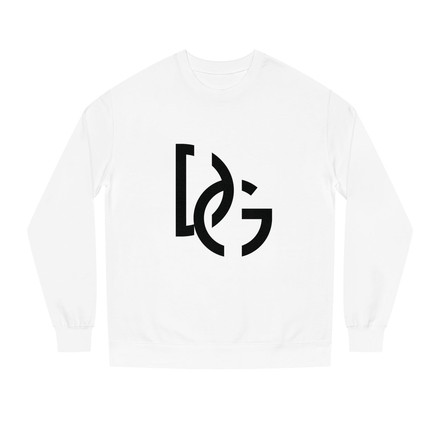 DG - Sweatshirt: Crew Neck Sweatshirt with DG in front