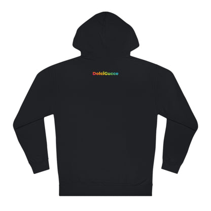 DG - Hoodie: Hooded Sweatshirt with a colorful DG logo