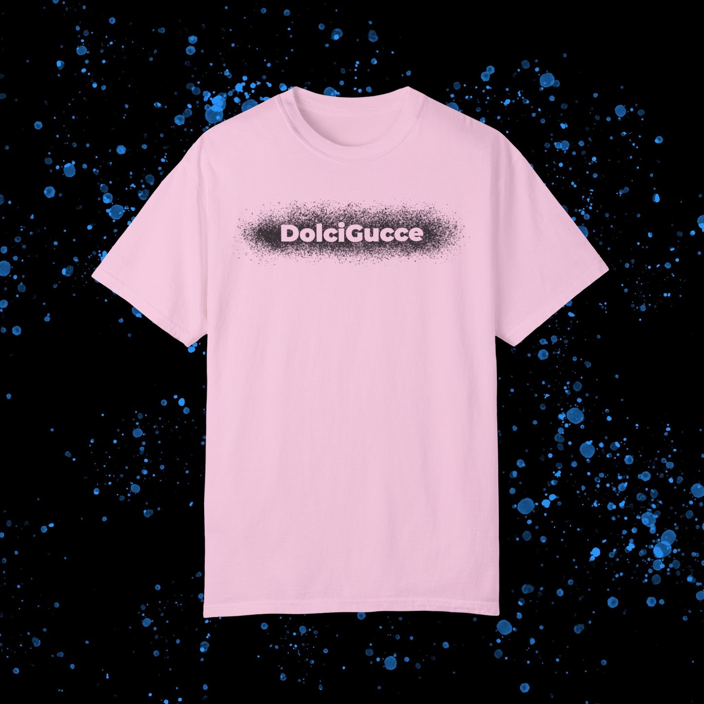 DG - T-shirt: Relaxed fit with DolceiGucce splash on the front and DG logo on the back