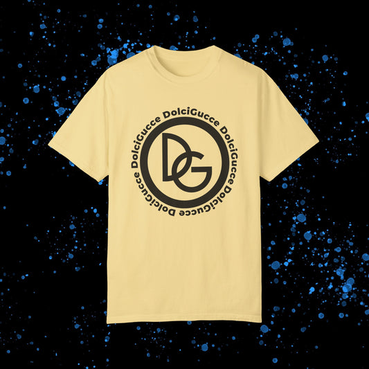 DG - T-shirt: Relaxed fit with DG logo in front and DolciGucce writing around a circle