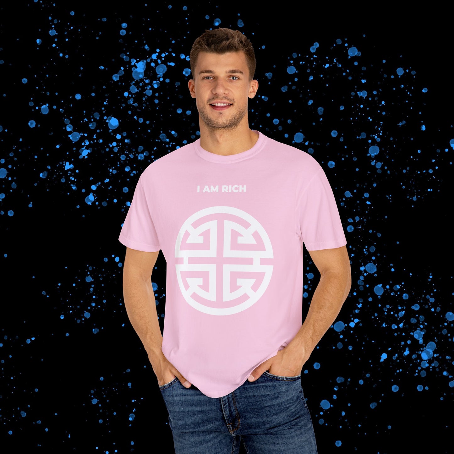 DG - I AM RICH - T-shirt: Symbol of prosperity