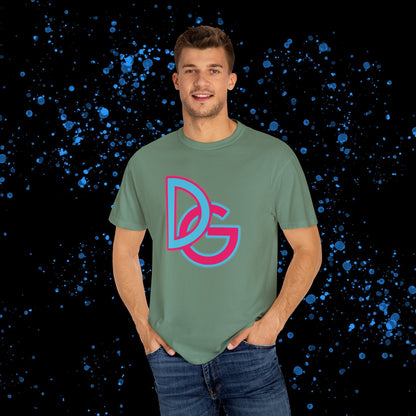 DG - T-shirt: Relaxed fit with DolciGucce blue pink