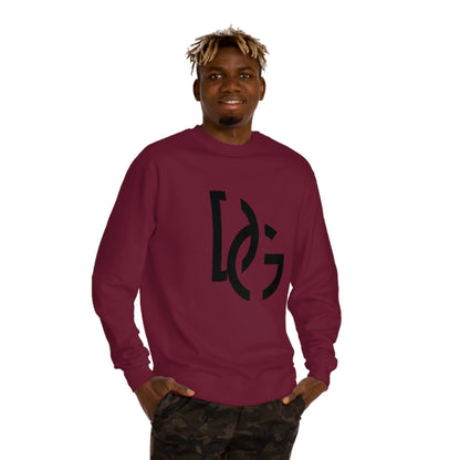 DG - Sweatshirt: Crew Neck Sweatshirt with DG in front