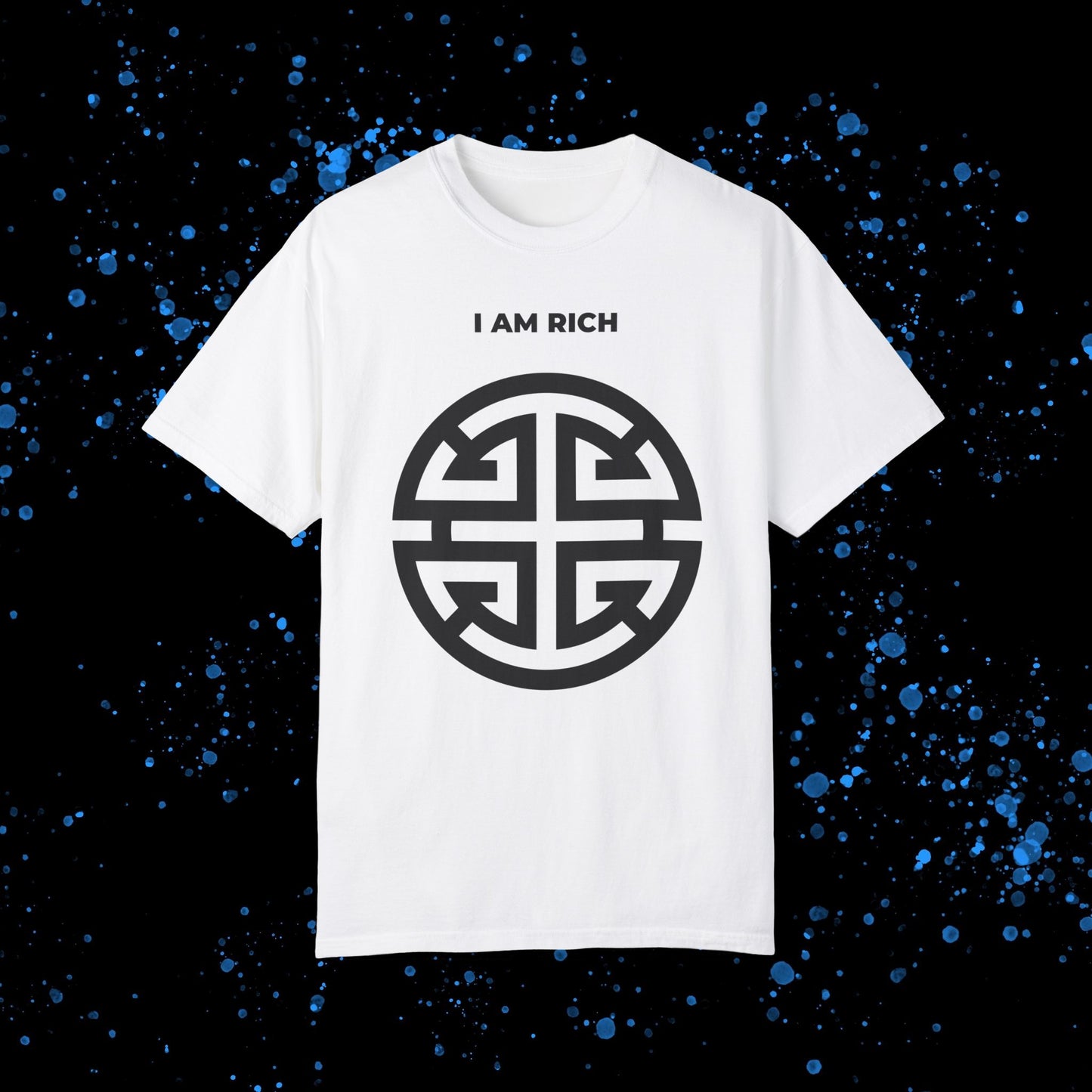 DG - I AM RICH - T-shirt: Symbol of prosperity