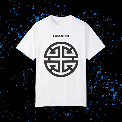 DG - I AM RICH - T-shirt: Symbol of prosperity