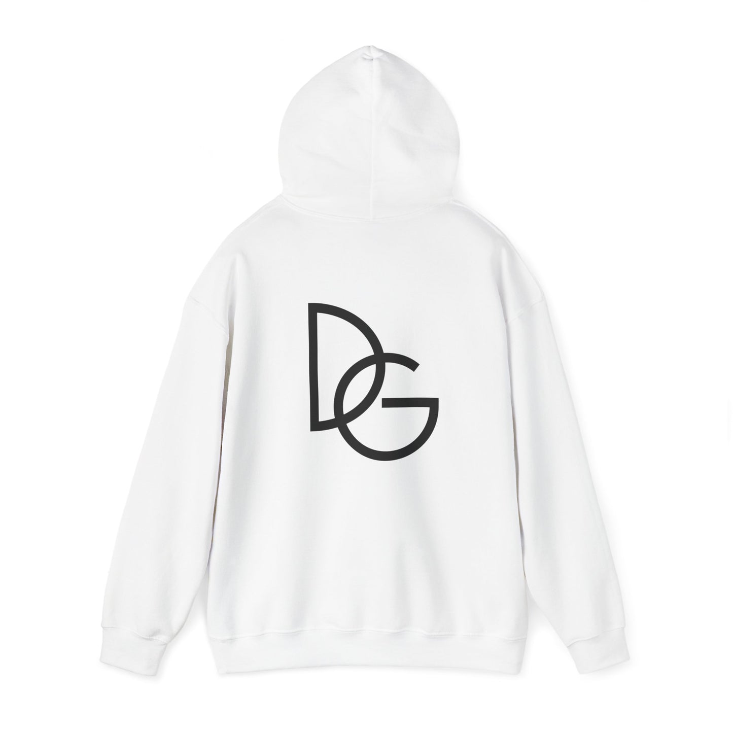 DG - Hoodie: Hooded Sweatshirt in basic colors