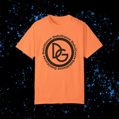 DG - T-shirt: Relaxed fit with DG logo in front and DolciGucce writing around a circle