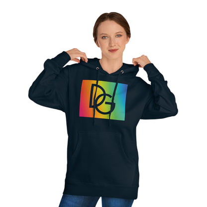 DG - Hoodie: Hooded Sweatshirt with a colorful DG logo