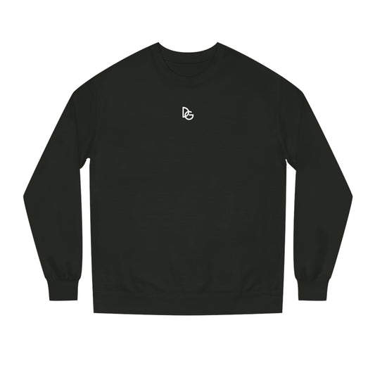 DG - Sweatshirt: Unisex Crew Neck Sweatshirt with DG in front