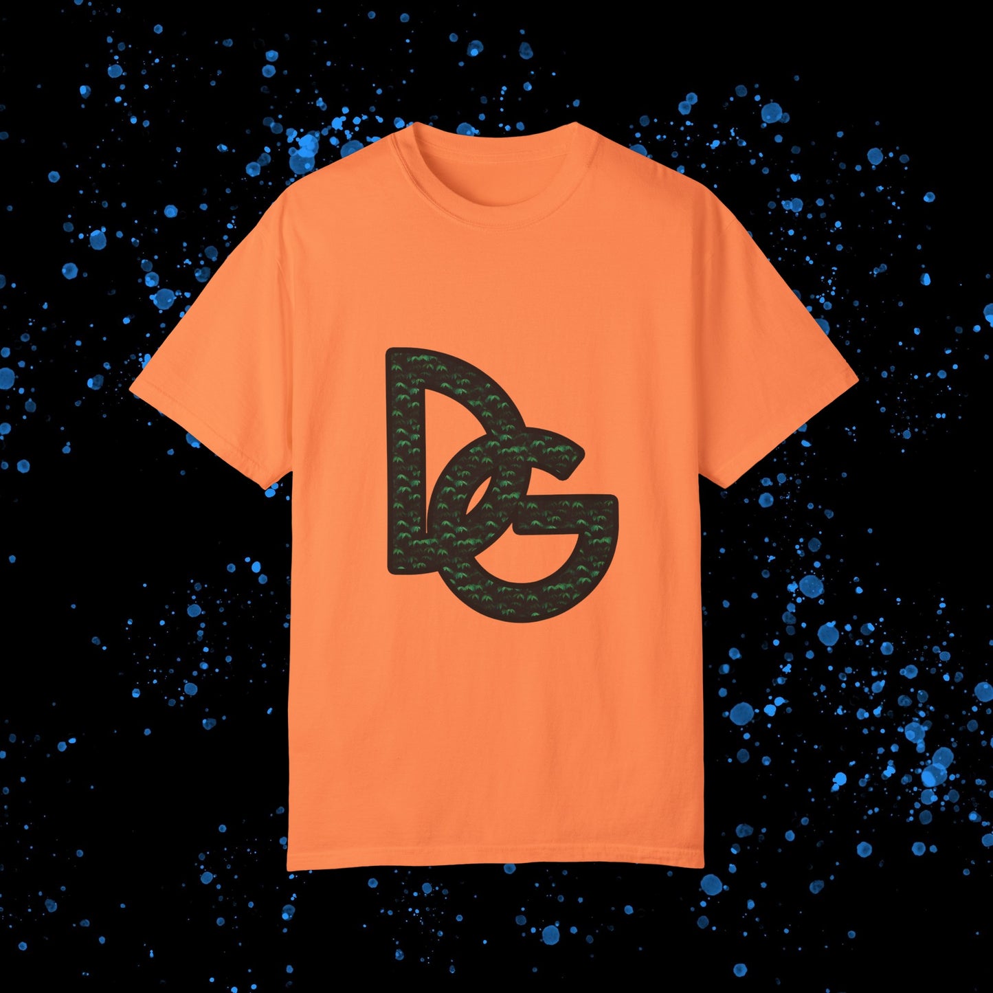 DG - T-shirt: Relaxed fit with cut out DG logo in front with leaves and DolciGucce writing on the back