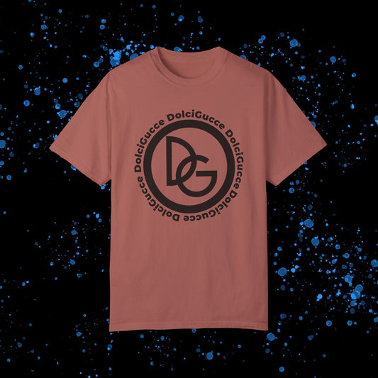 DG - T-shirt: Relaxed fit with DG logo in front and DolciGucce writing around a circle