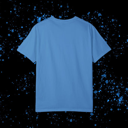 DG - T-shirt: Relaxed fit with DG logo in gradient blue and pink and DolciGucce writing around a circle