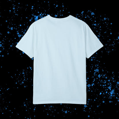 DG - T-shirt: Relaxed fit all in blue