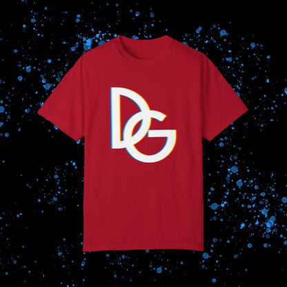 DG - T-shirt: Relaxed fit with color spectrum DG logo in front and DolciGucce writing on the back