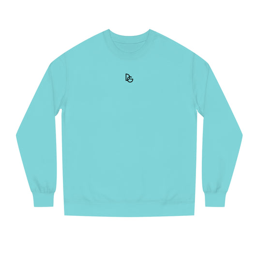 DG - Sweatshirt: Unisex Crew Neck Sweatshirt with DG in front