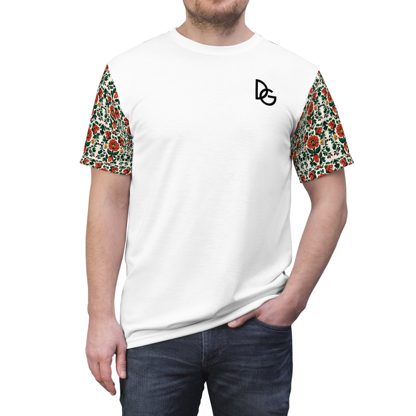 DG - T-shirt: Floral back