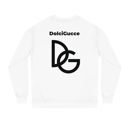 DG - Sweatshirt: Unisex Crew Neck Sweatshirt with DG in front