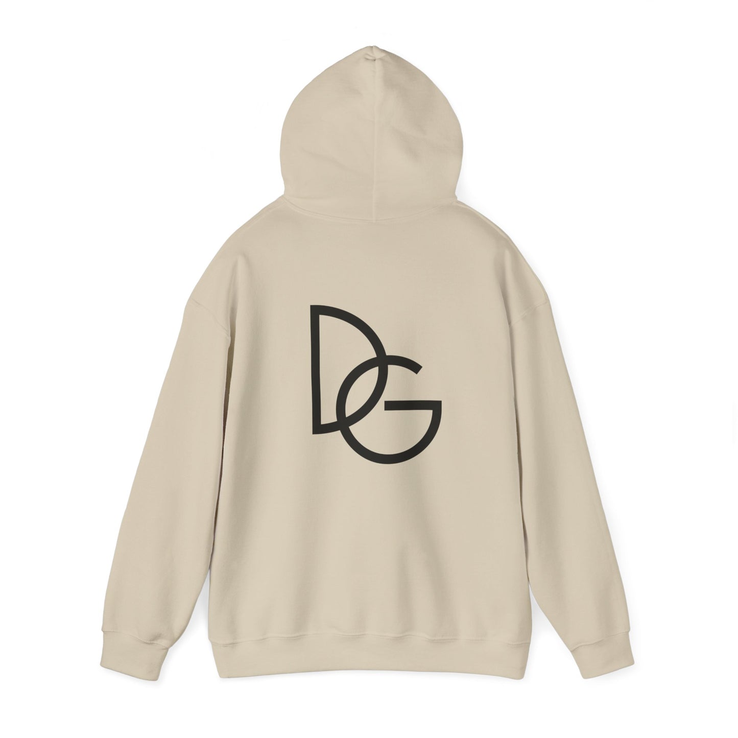 DG - Hoodie: Hooded Sweatshirt in basic colors