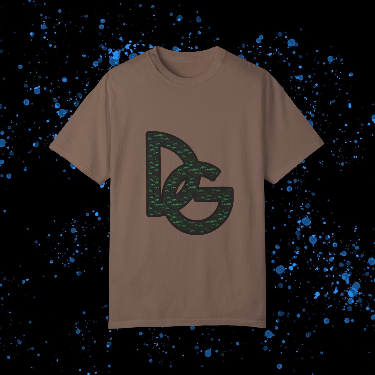 DG - T-shirt: Relaxed fit with cut out DG logo in front with leaves and DolciGucce writing on the back