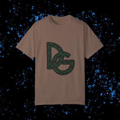 DG - T-shirt: Relaxed fit with cut out DG logo in front with leaves and DolciGucce writing on the back