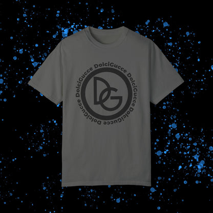 DG - T-shirt: Relaxed fit with DG logo in front and DolciGucce writing around a circle