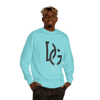 DG - Sweatshirt: Crew Neck Sweatshirt with DG in front