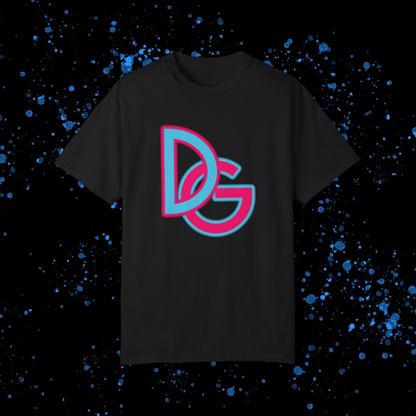 DG - T-shirt: Relaxed fit with DolciGucce blue pink