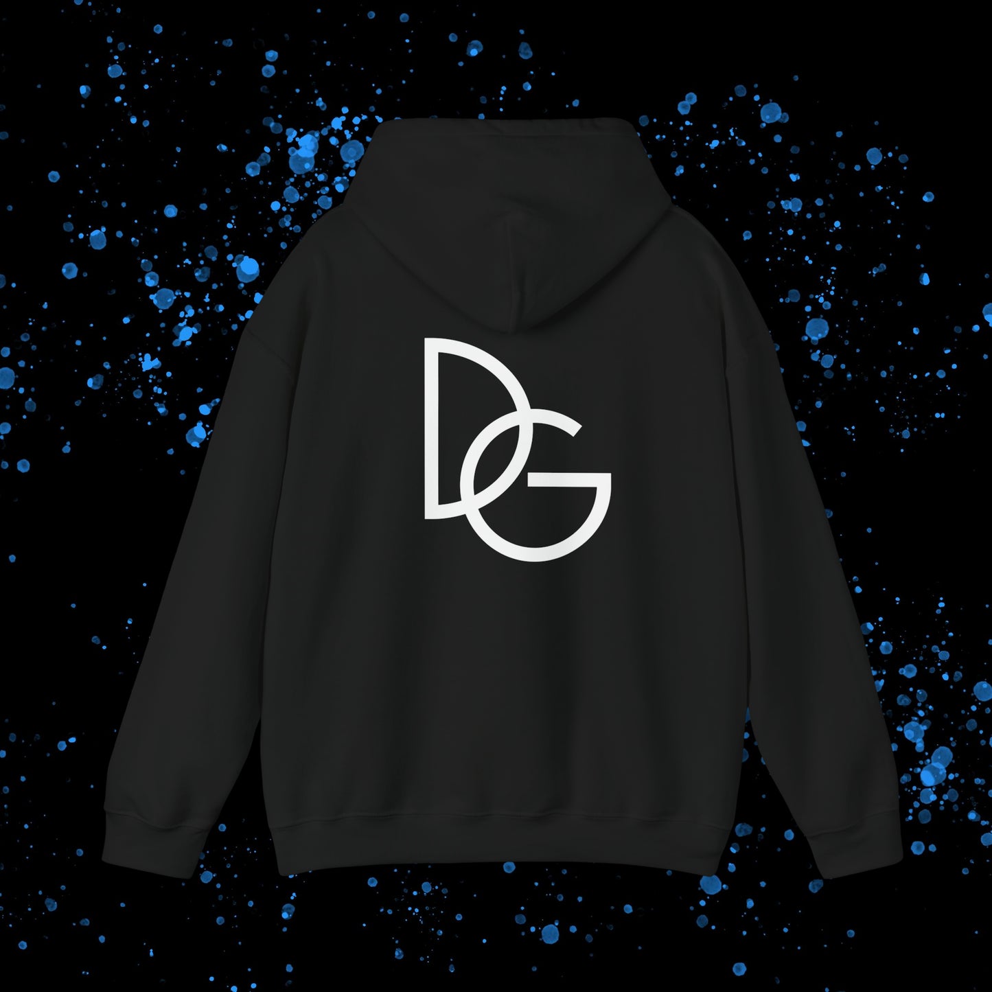 DG - Hoodie: Hooded Sweatshirt in basic colors