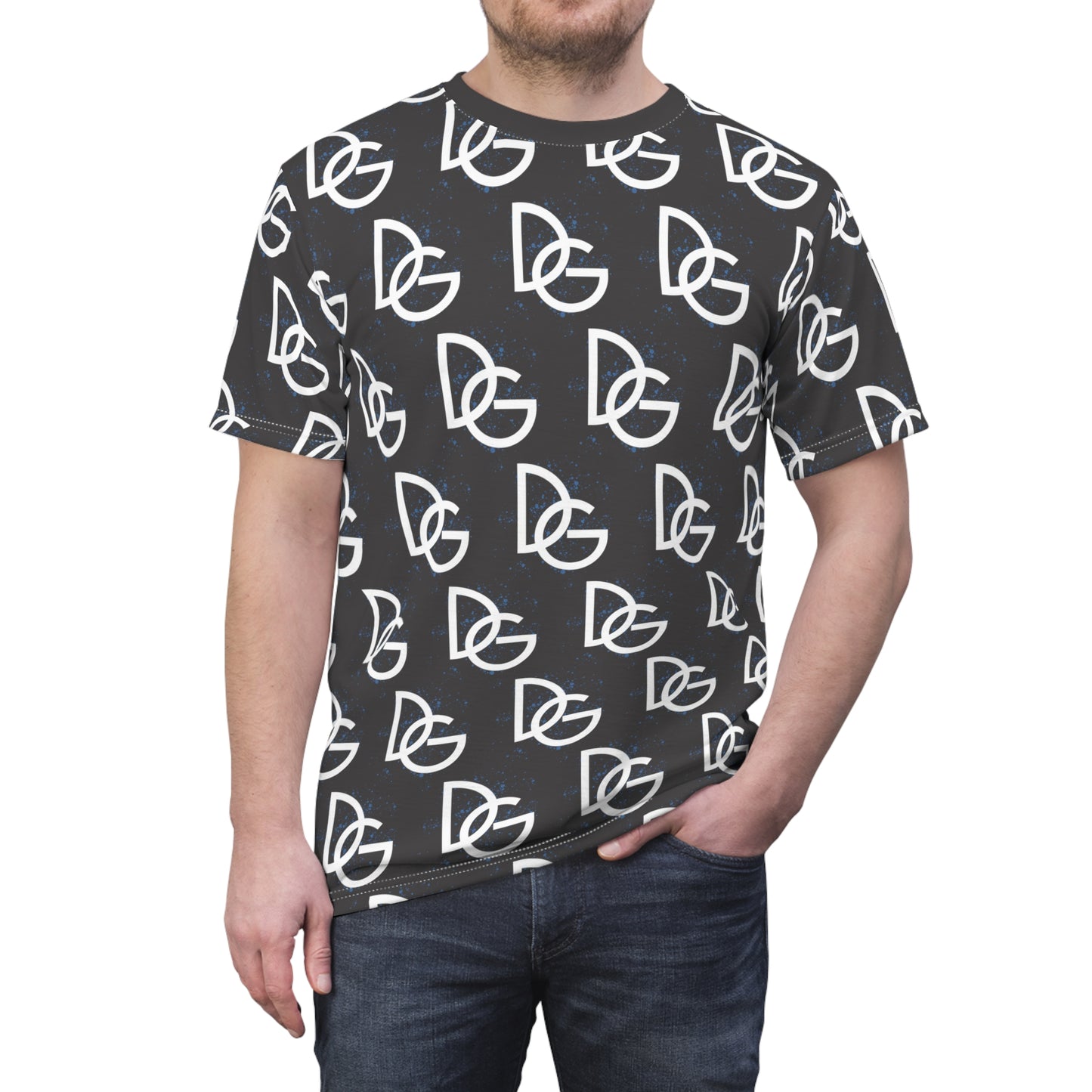 DG - T-shirt: DG patterned with splash