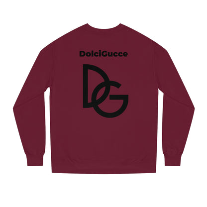 DG - Sweatshirt: Unisex Crew Neck Sweatshirt with DG in front