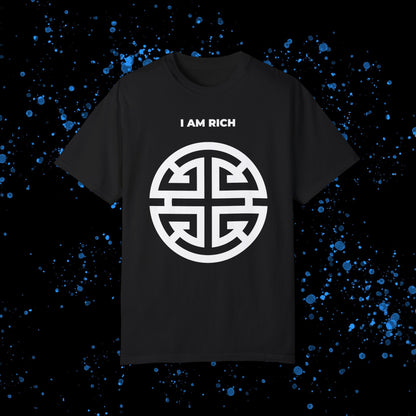 DG - I AM RICH - T-shirt: Symbol of prosperity