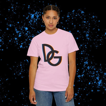 DG - T-shirt: Relaxed fit with color spectrum DG logo in front and DolciGucce writing on the back