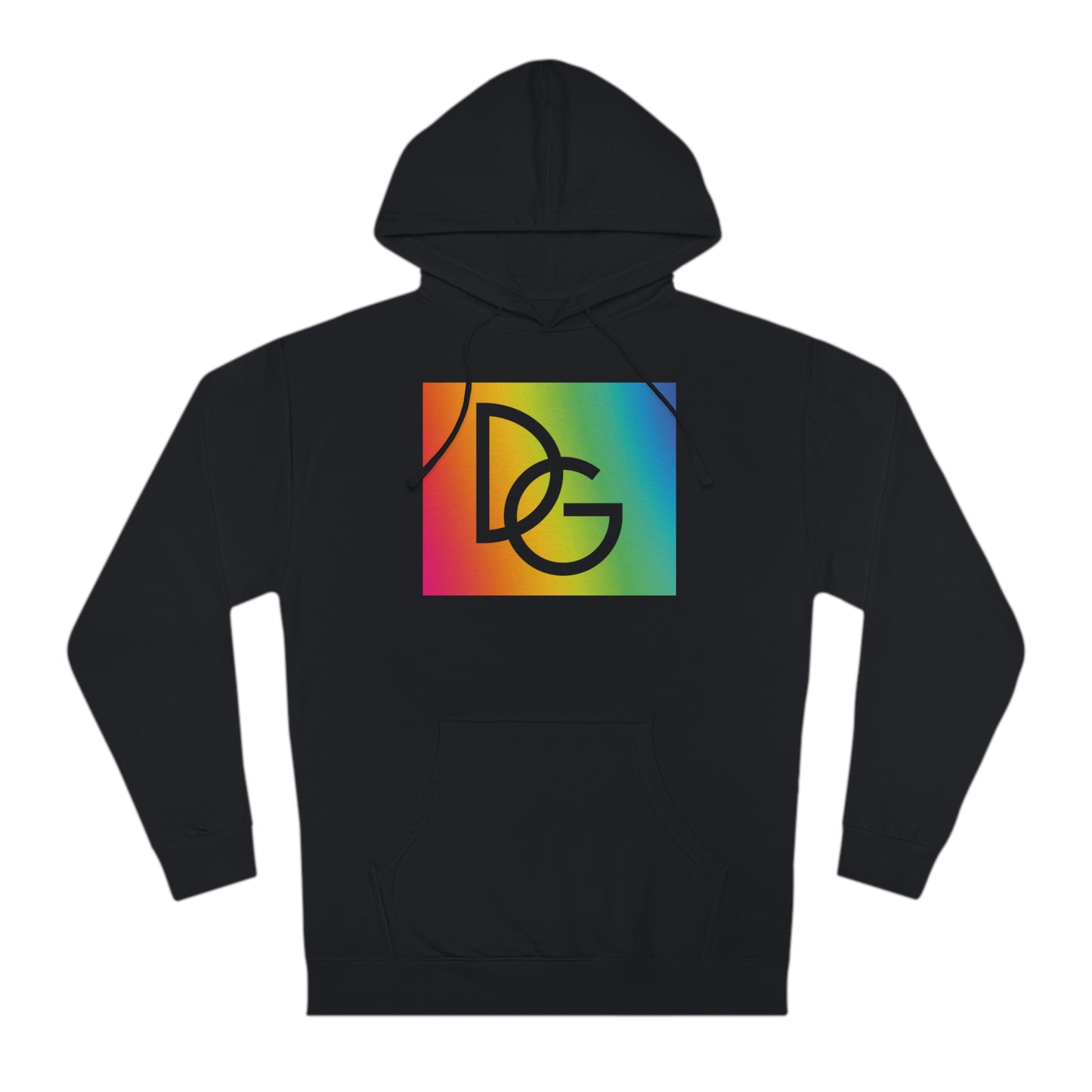 DG - Hoodie: Hooded Sweatshirt with a colorful DG logo