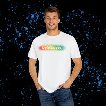 DG - T-shirt: Relaxed fit with rainbow splash