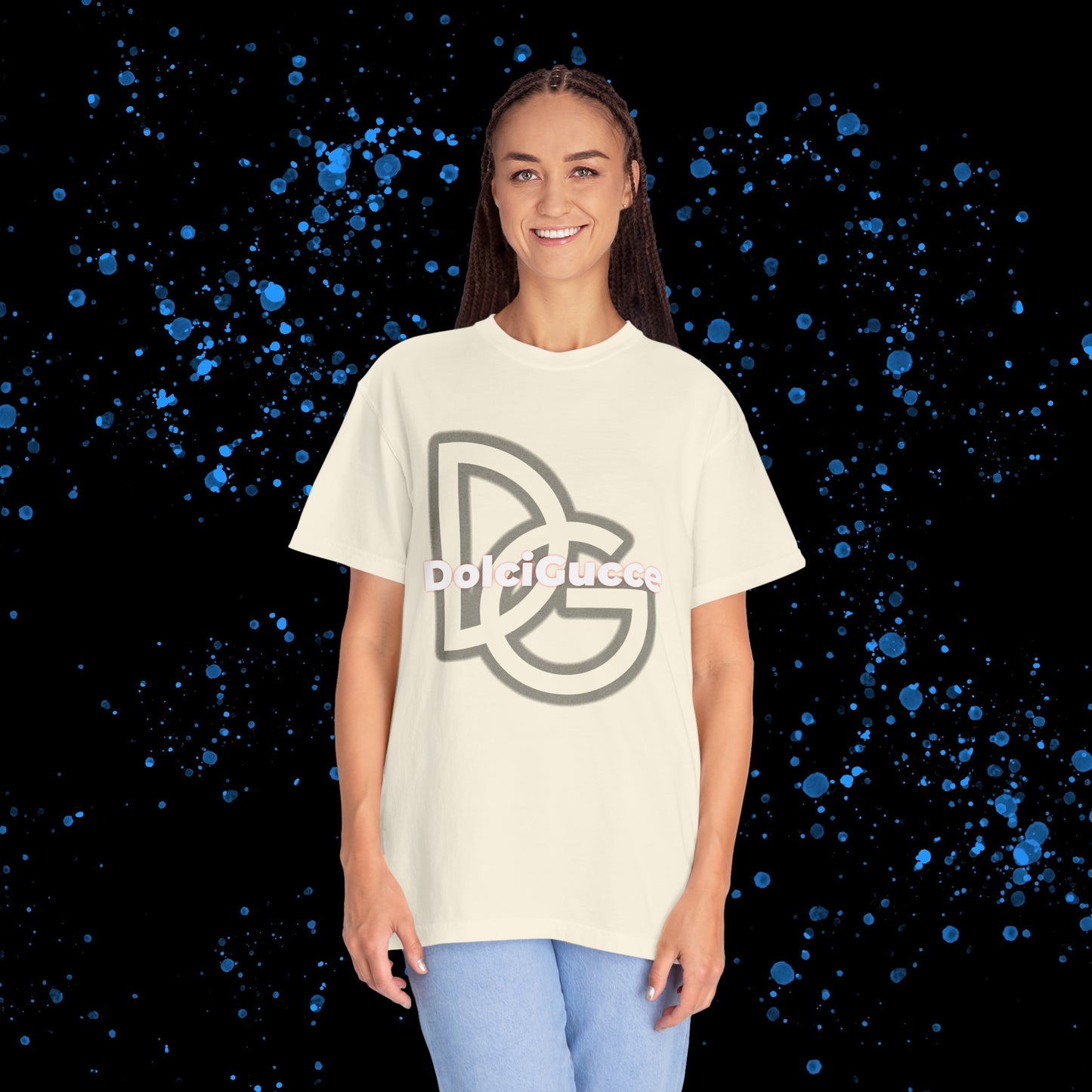 DG - T-shirt: Relaxed fit DG logo and text