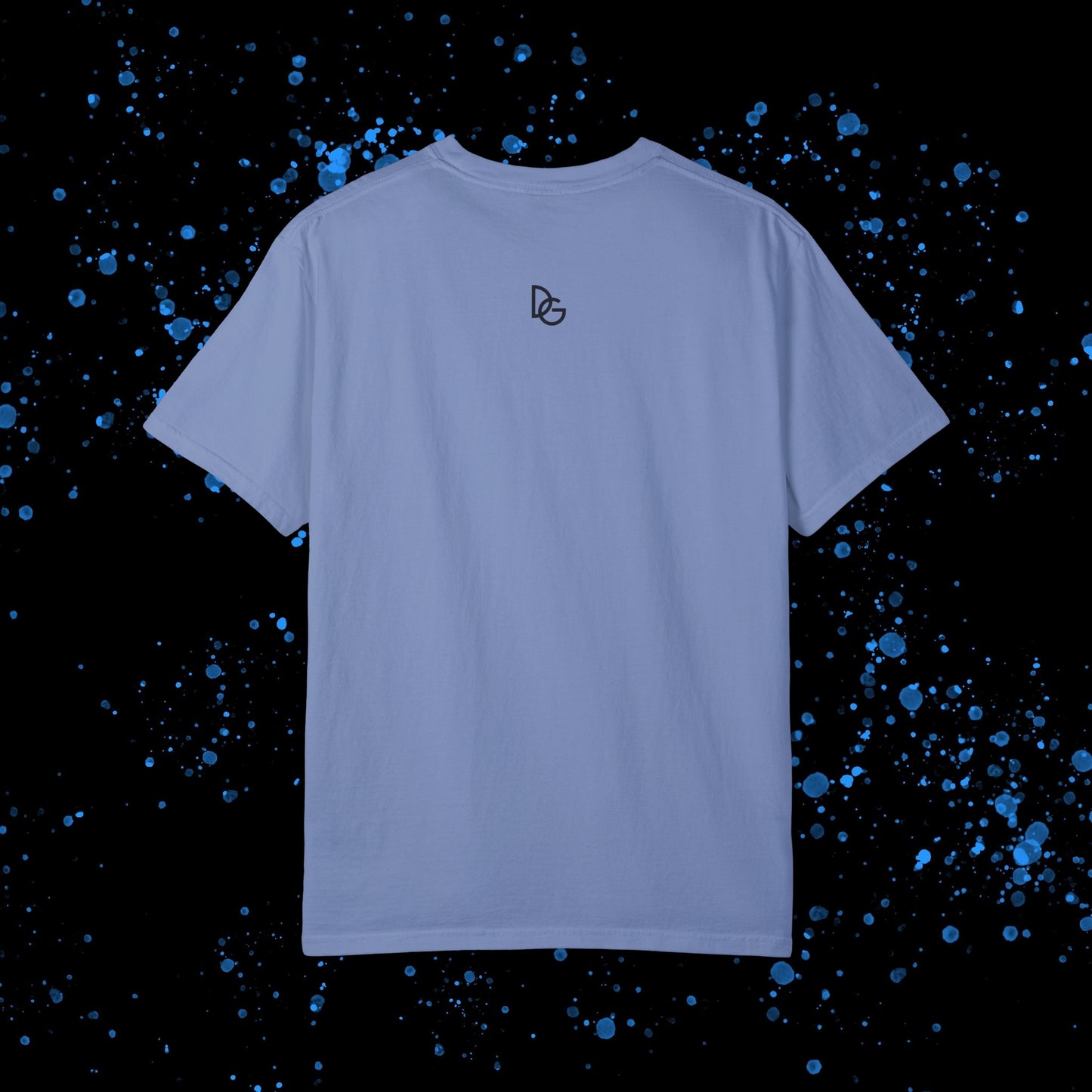 DG - T-shirt: Relaxed fit with DolceiGucce splash on the front and DG logo on the back