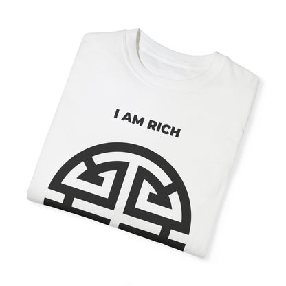 DG - I AM RICH - T-shirt: Symbol of prosperity