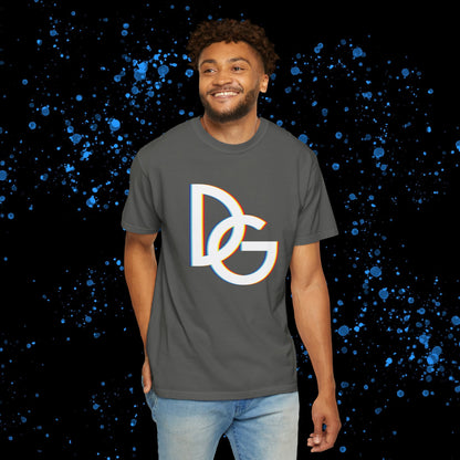 DG - T-shirt: Relaxed fit with color spectrum DG logo in front and DolciGucce writing on the back