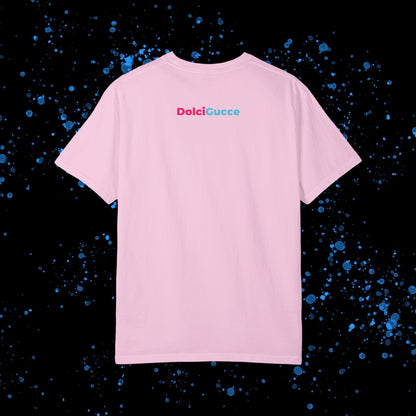 DG - T-shirt: Relaxed fit with DolciGucce blue pink