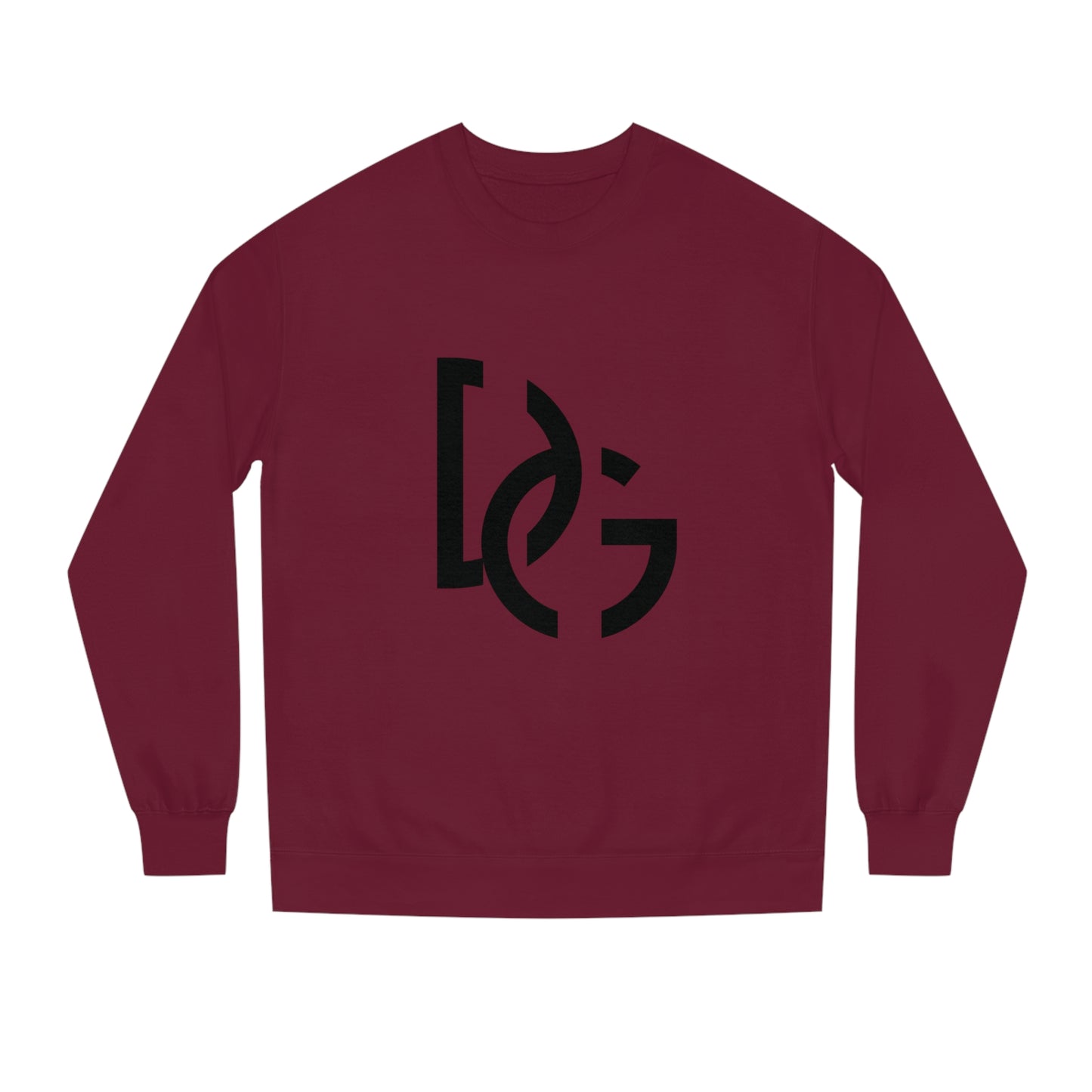 DG - Sweatshirt: Crew Neck Sweatshirt with DG in front