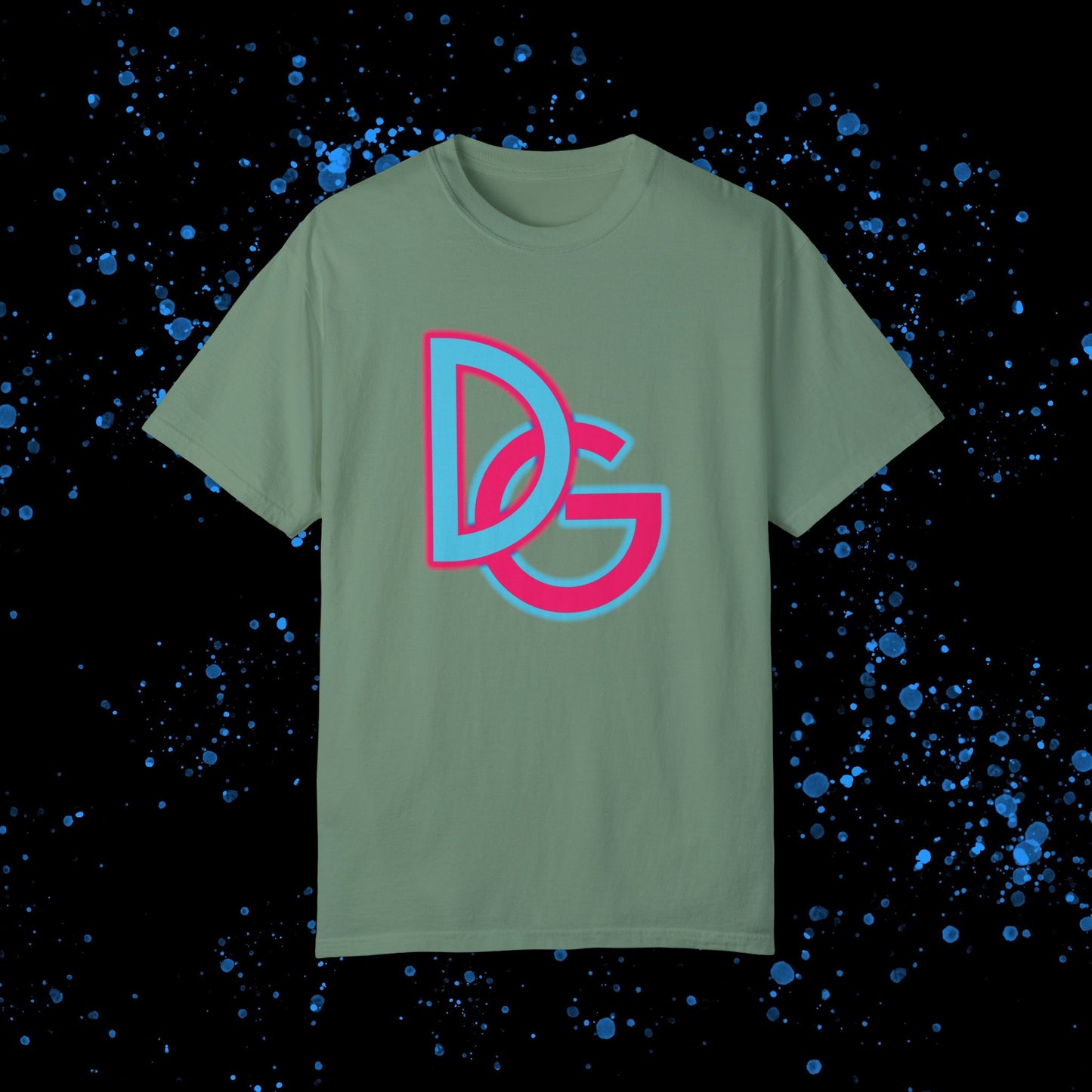 DG - T-shirt: Relaxed fit with DolciGucce blue pink