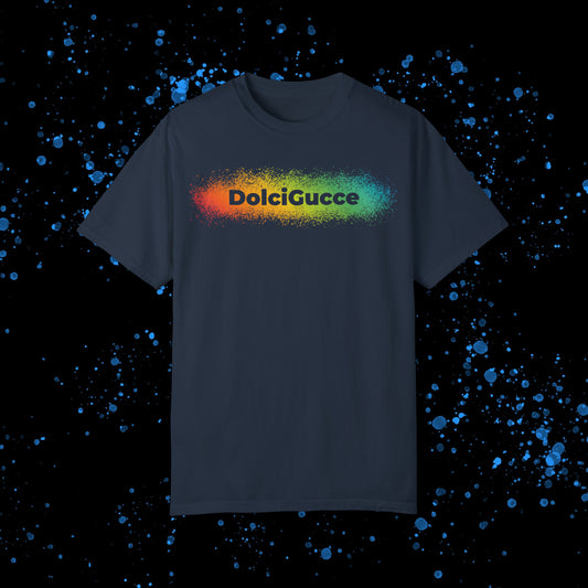 DG - T-shirt: Relaxed fit with rainbow splash